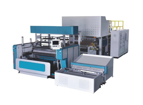 LYM-1000-1500x3C 全自動(dòng)高速3層共擠PE纏繞膜機(jī)