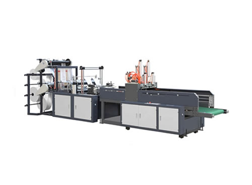 HSLQ-600-1200全自動(dòng)熱封冷切背心袋制袋機(jī)