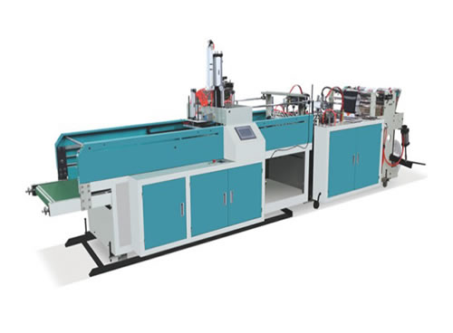HSRQ-600/800G 高速全自動(dòng)單道熱切背心袋制袋機(jī)